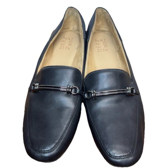 Naturalizer Ballet Flat Black Slip On Loafer Non Slip Kari Womens Sz 10 - Picture 2 of 7